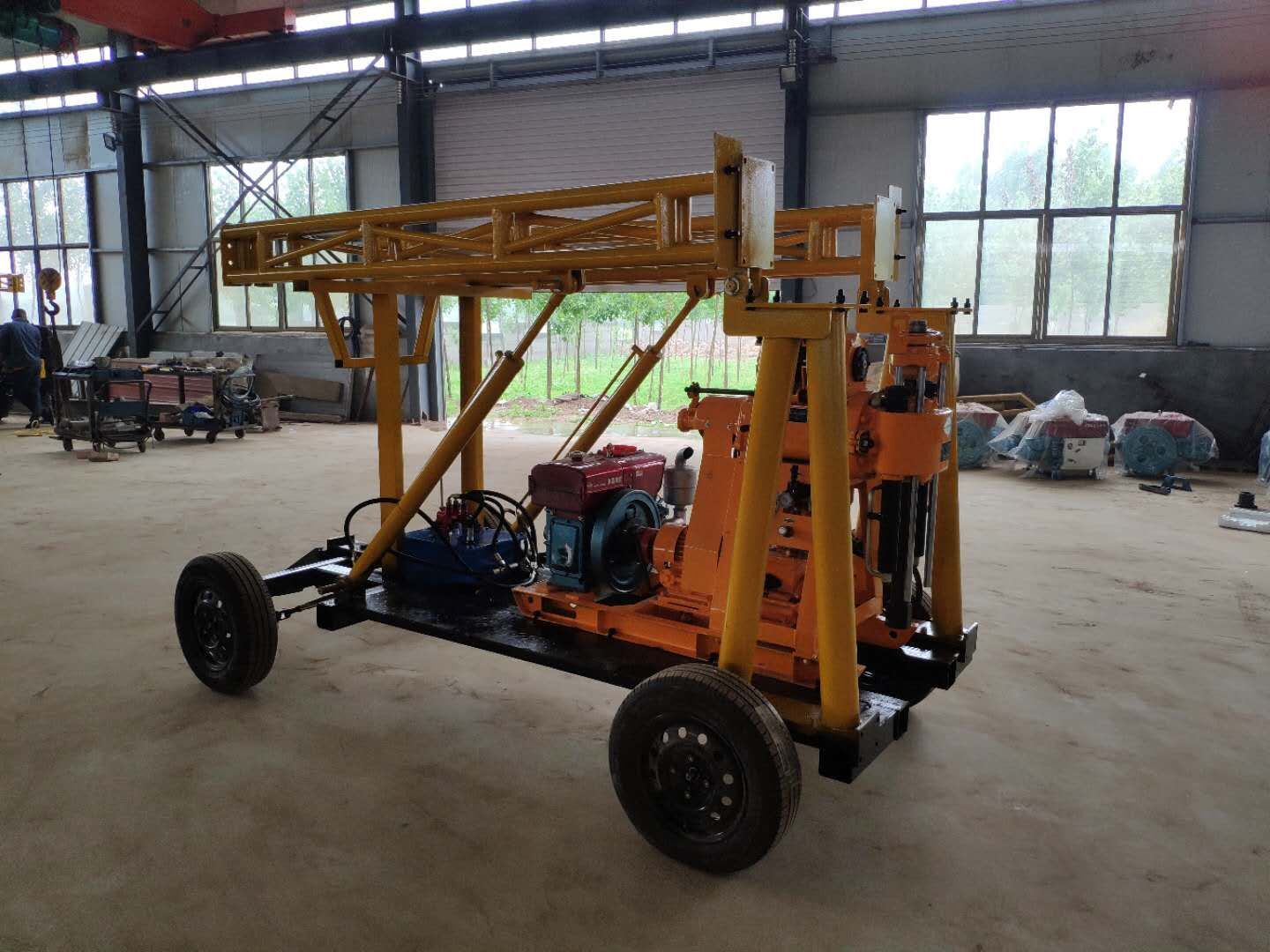 Каретное снаряжение сверла водяной скважины трейлера XY-1/XY-1A/GL200/GL250/GL300