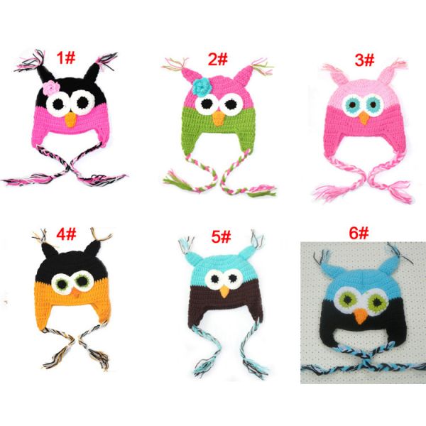 Children Skullies & Beanies Scarf Hat Set Baby Boys Girls Knitted kids Hats & Caps