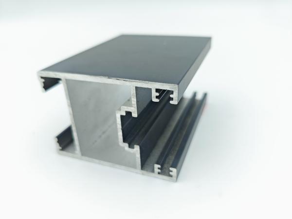 Architectural Aluminium Extrusions Profiles , OEM Aluminium Glass Door Profile