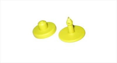 EM4305 TPU Chip Custom Cattle Ear Tags , LF Rfid Animal Ear Tag For Cow / Pig