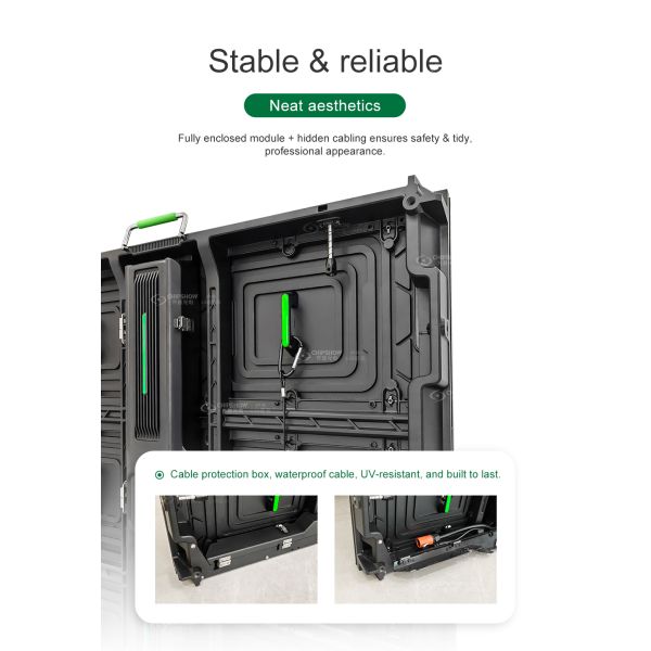 960x960 Waterproof Outdoor Led Advertising Screen P5 Billboard Wall Video Panel Fixed 960*960 LED Display