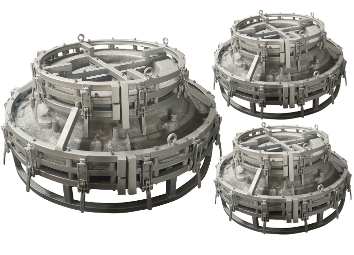 Custom Large Aluminum Mould OEM Plastic Product CNC Machining Rotomolding  Mould