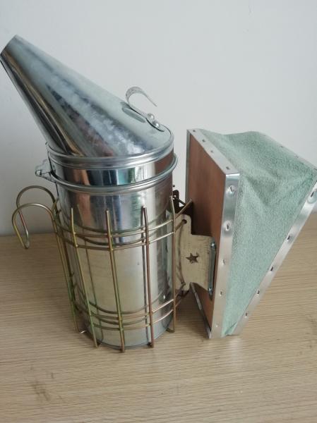 American Style Bee Hive Smoker With Inner Tank for Beekeeping
