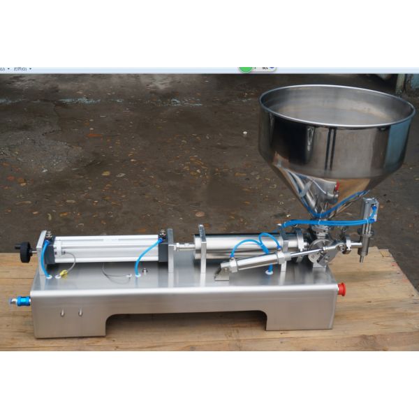 Small Manual Liquid cream paste lotion filling Machine