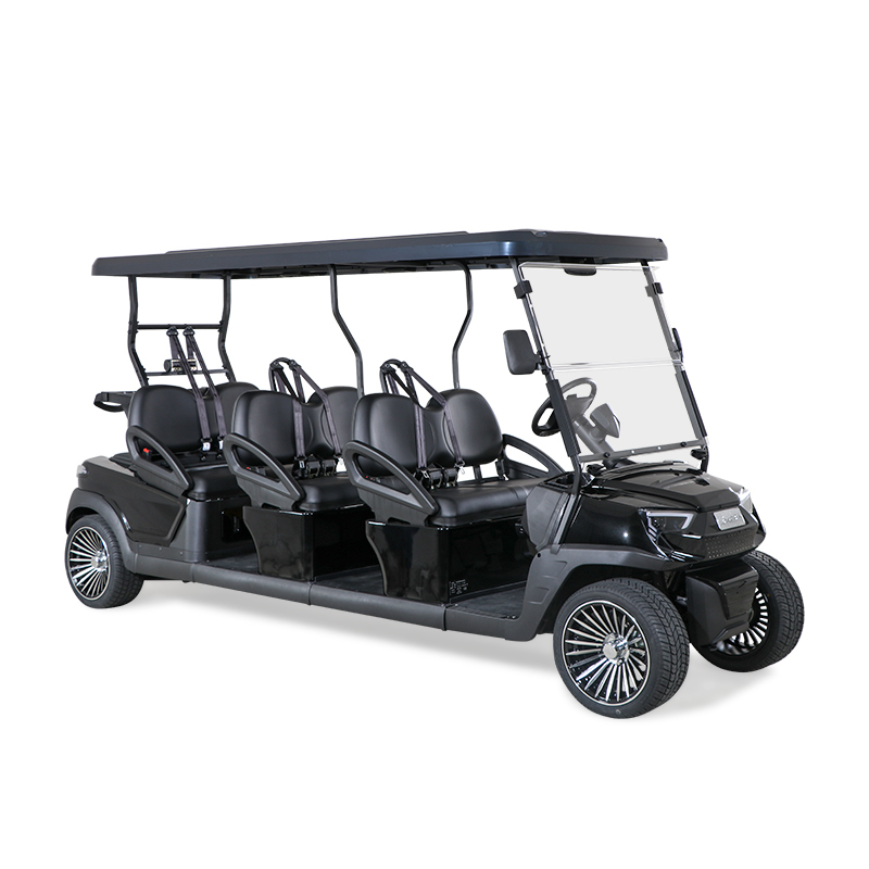 Electric Golf Carts Equipped with Intelligent Onboard Charger and AC Control System Ensuring Energy and Long Battery Life