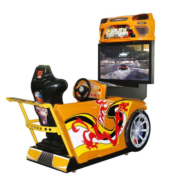 NFS Car Racing Game Machine Support English Language With Stereophonic Sound Effects