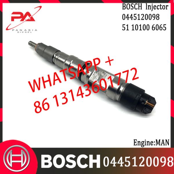 BOSCH original Diesel Common Rail Injector 0445120098 0445120099 51101006065 51101006070 for MAN Engine