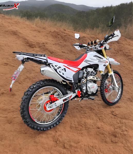 Dual Sport Double Disc Brake Mono Sport Motorcycle Rear Suspension 250cc 4 Stroke