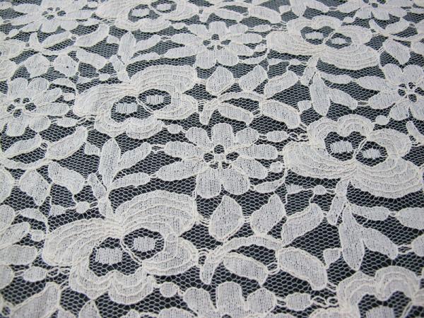 Eco-friendly Cotton Nylon Lace Mesh Fabric Pink 145CM - 150CM Width CY-DK0025