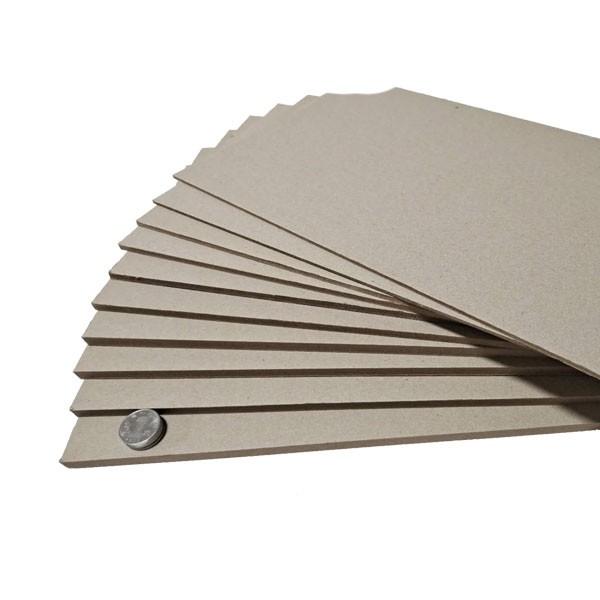 2.0mm Laminated Gray Cardboard Grey Chip Board For Paper Cover Or Folders