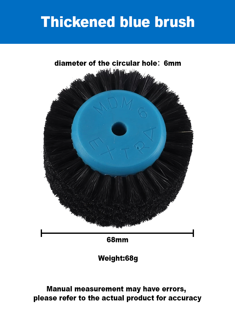 Plastic Core Rubber Core Polishing Brush for Jewelry Finishing and Buffing