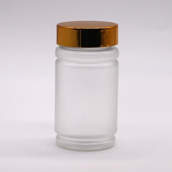 PET Collar 120ml Bamboo Shape Plastic Bottle Screw Cap for Pill Capsule Tablet Medicine Supplement