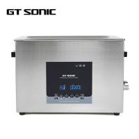 tanque SUS304 de aço inoxidável da máquina da limpeza ultrassônica de 27L 40kHz
