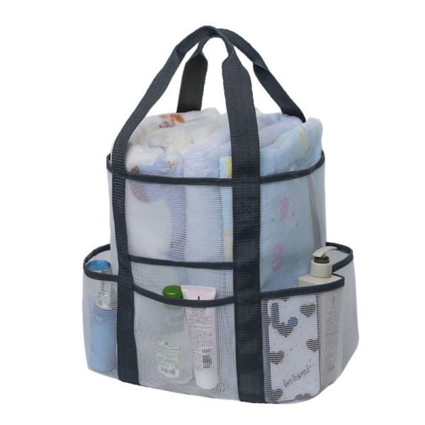 Travel Storage Mesh Dirty Clothes Sundry Beach Bag Breathable Portable
