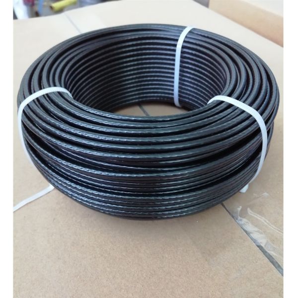 TPU Coated 7x19 Structure Steel Wire Cable with 1570-1960MPA Tensile Strength for Gym Fittings