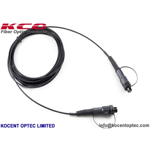 Non Armored Outdoor Fiber Optic Patch Cord with Huawei Mini SC/APC Connector and LSZH/TPU Cover