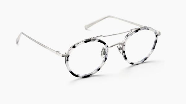 Round retro style Optical Frame for Men Women Titanium Unisex Eyeglass Inlay Acetate rim combiantion Fashion Accessories