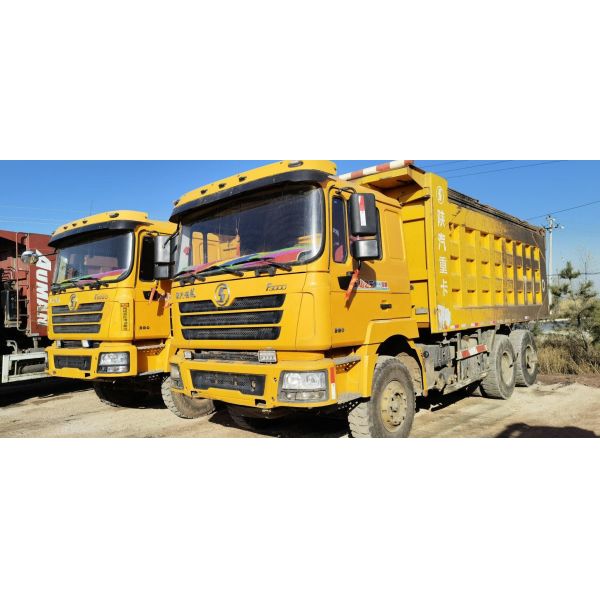 Shacman F3000 Second Hand Drive Tipper Truck 6*4 Cummins Engine 345hp