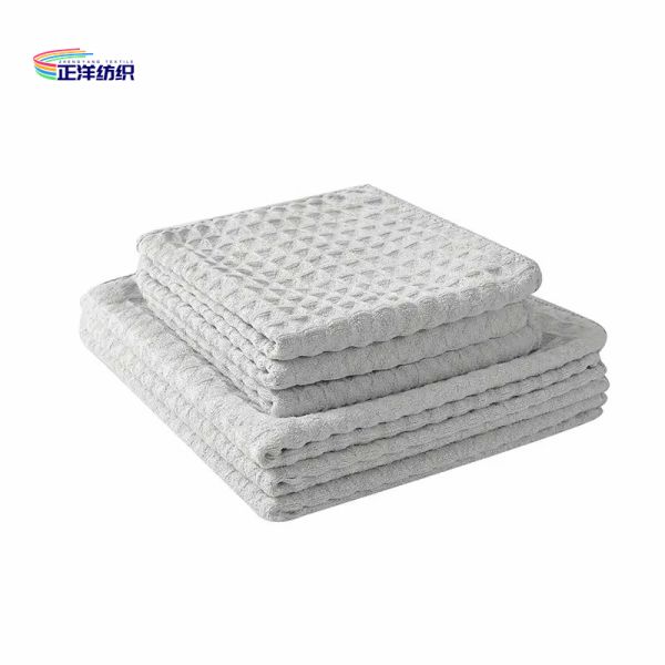 Reusable Cleaning Cloth 40x40cm 300gsm Weave Cloth Microfiber Fancy Porcelain Wipe Rag