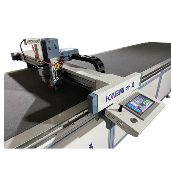 CNC Digital Cutting Machine Fabric Cutter with 3420*2550*1220mm Size Tungsten Steel Blade and 2500*1800mm Cutting Scope