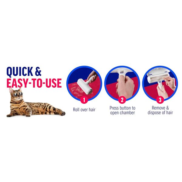 Removidor de pelos de cães e gatos adequado para móveis, tapetes, roupas e roupas de cama ferramenta portátil de remoção de pelos de várias superfícies