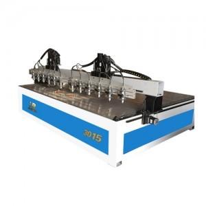 Custom CNC Wood Engraving Machine Iron Material With NC Studio Control System