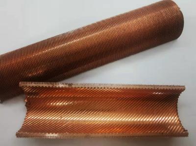 Os tubos do permutador de calor do cobre do condensador ASTMB68 conduzem para líquidos pressurizados transporte