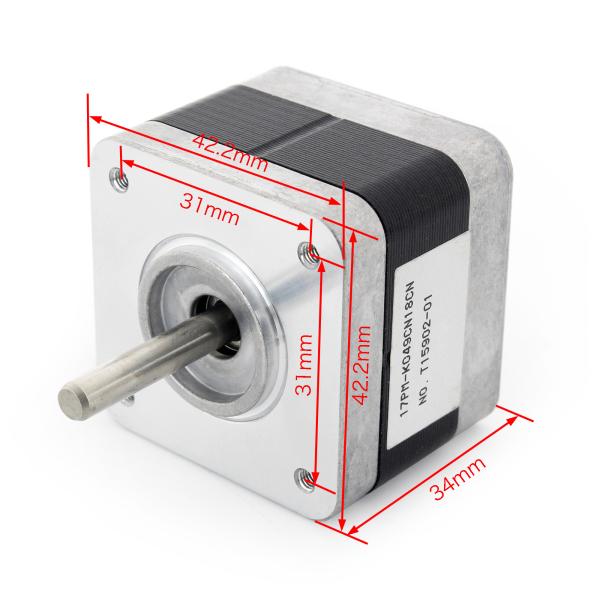 Nema17 Stepper Motor 34mm + 1M Cable 2 Phase 0.95A 2.4kg.Cm For CNC 3D Printer