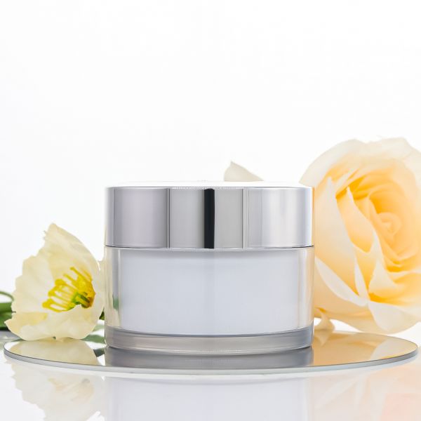 Food-Grade PET Plastic Cream Jar with Leak-Proof Screw Lid and Customizable Printing for Cosmetic and Skincare Packaging
