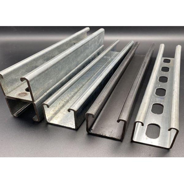 Metal Steel Hot Dip Galvanized 41x41 41x21 41x62 Slotted Strut Channel