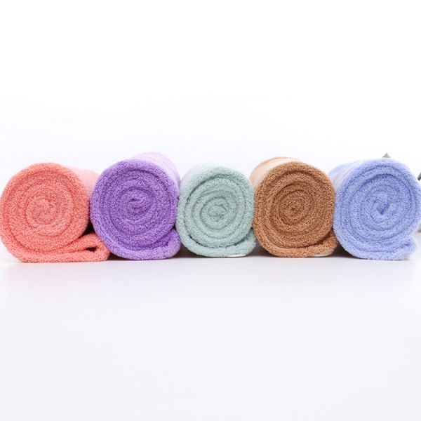 Coral Fleece Microfiber Hair Towel