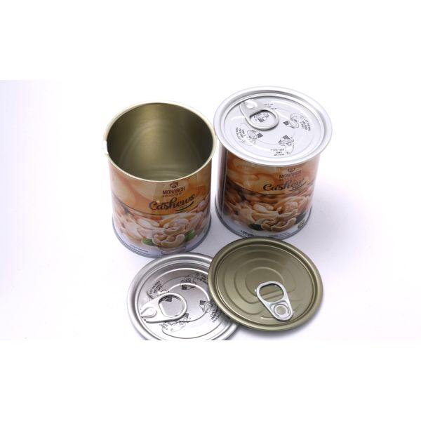 Proteína resistente al desgaste en polvo de estaño puede abrirse en la parte superior de los contenedores de estaño circular