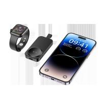 Conception compacte Chargeur de montre sans fil Power Bank 4 Indicateur LED 2-8mm Distance de charge