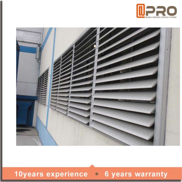 Outdoor Custom Aluminium Sun Louver Shutters For Vertical Sunshade