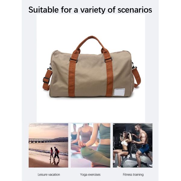Vente en gros de gros de sacs de sport pour hommes en plein air Sacs de week-end pour voyageurs