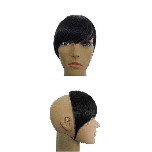 Synthetic Hair Straight Clip In Extension Fringe Bang Headbands Front Hair Bangs