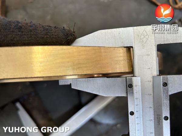 ASTM B171 C46400 Naval Brass Tubesheet For Heat Exchanger And Boiler