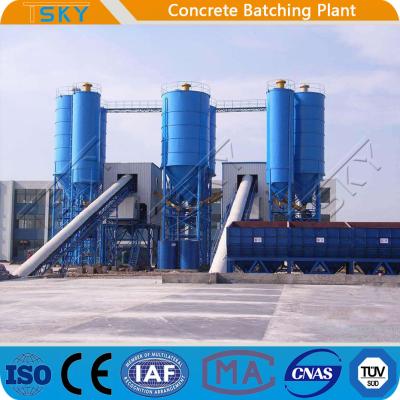 Planta de tratamento por lotes concreta do RMC da construção civil pesada 240m3/h