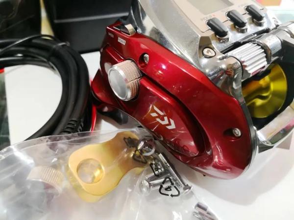 Deep Sea Fishing Tackle Set Seaborg Saltwater Electric Jigging Reel 500MJ-AT
