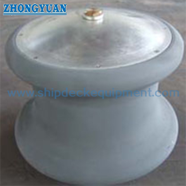 100–450mm Open Type Casting Steel Roller Fairlead with Foundation for Ship Mooring