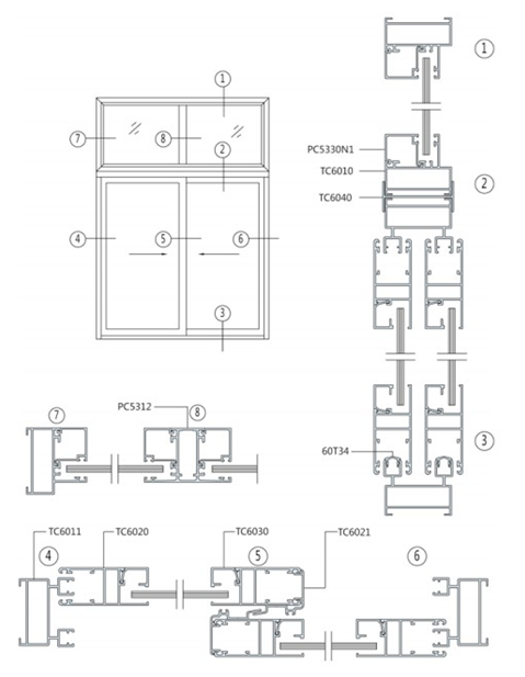 Сталь отполировала профиль алюминия 6061