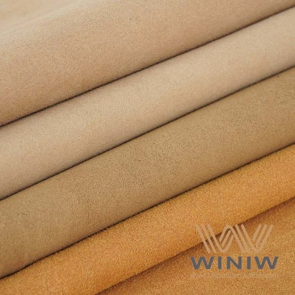 Breathable And Clean Synthetic Microfiber Leather Lining Fabric in Shoes