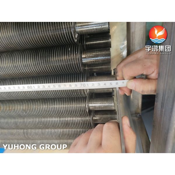 ASTM A179 Seamless Carbon Steel Embedded G Fin Tubes For Waste Heat Boiler Systems