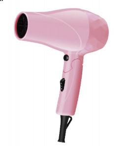 ABS Cool Shot Compact Travel Hair Dryer Foldable Handle With Concentrator