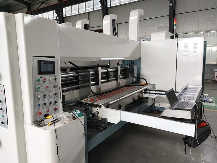 Край руководства кормить принтер Slotter Flexo 4 цветов умирает машина резца