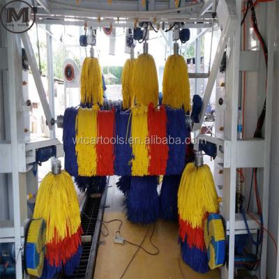 9 Brushes Automatic Car Washing Machine With Drying 6000*3660*2800 Size