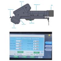 Machine de nettoyage laser à moteur unique portatif de 1500W pour le nettoyage de l'acier et de l'acier inoxydable
