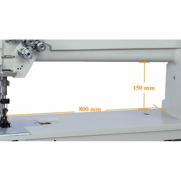 Long Arm DP17 240V Three Synchronou Double Needle Sewing Machine