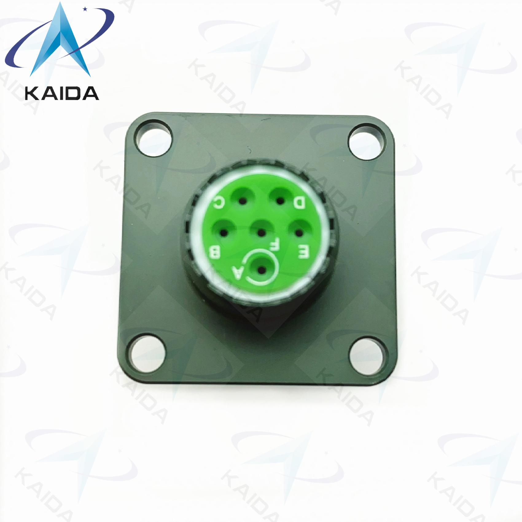 Круговая D38999 серия 1 соединитель Золотопокрытие Стенная установка MIL-DTL-38999 соединитель