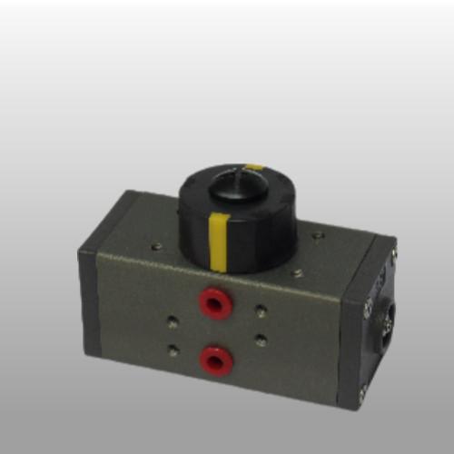 Silver Aluminum Alloy Rack and Pinion Pneumatic Actuator DA032